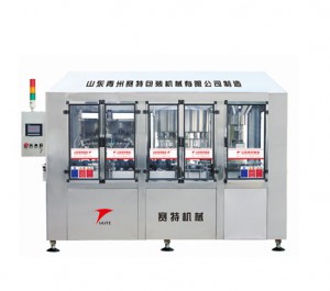 GDZN16-16-1-type intelligent valve bottle flushing, filling and capping combined machine