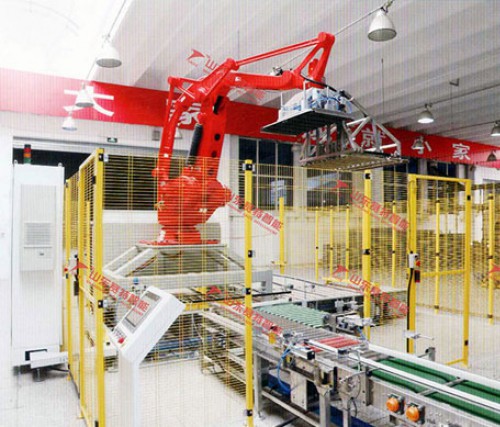 Robot stacker crane